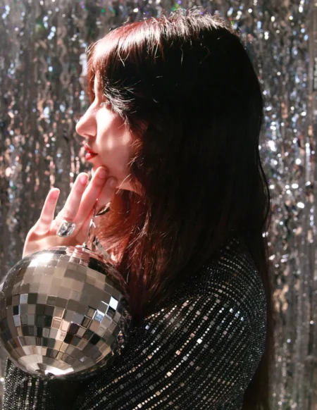 Black Silver Countdown — Happy New Year editorial by Mary Vie for VOUS Magazine