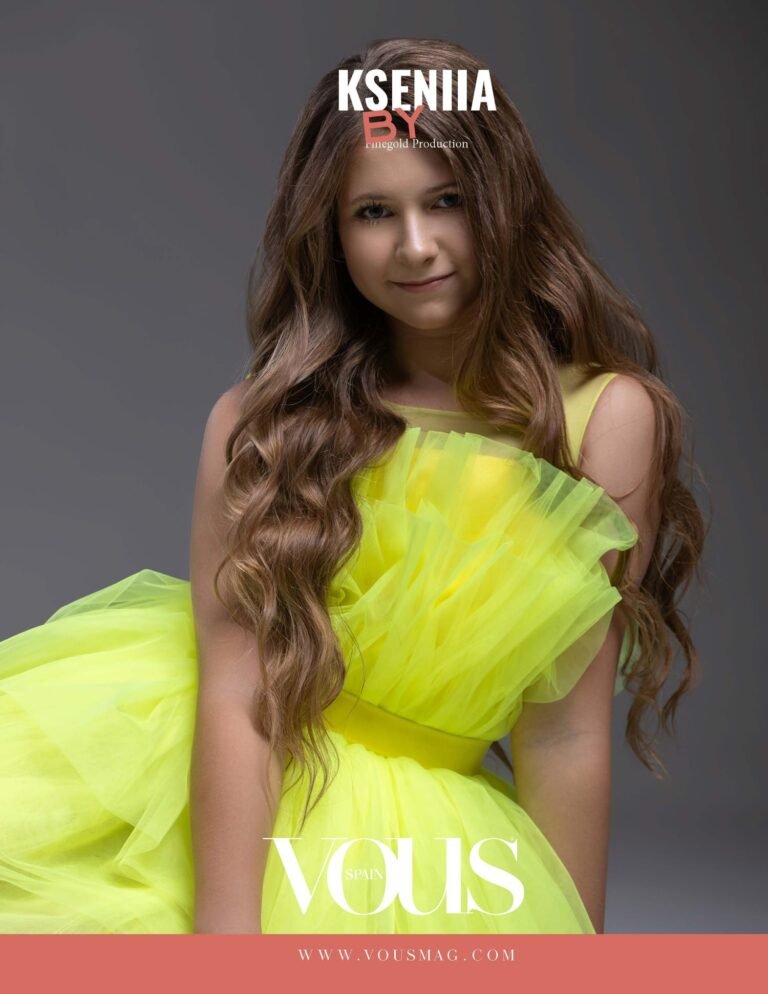 Kseniia — VOUS Magazine · The December Teen Edition · Vol.2 · 2025