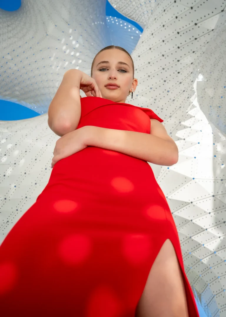 Lady in Red — Teen editorial by Jason Asuncion for VOUS Magazine