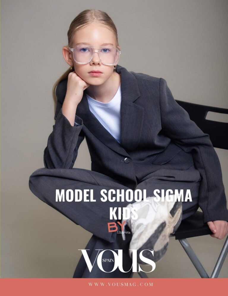 MODEL SCHOOL SIGMA KIDS — VOUS Magazine · The December Teen Edition · Vol.8 · 2025