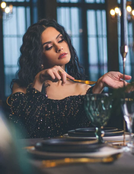 Olga Minkevich — Portrait editorial by Dmitry Kachur for VOUS Magazine