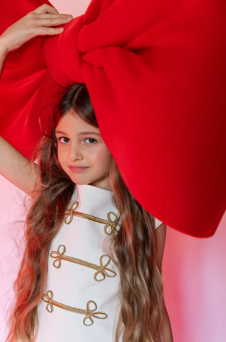 On the Red Stage — Teen editorial by Nika Miltz for VOUS Magazine