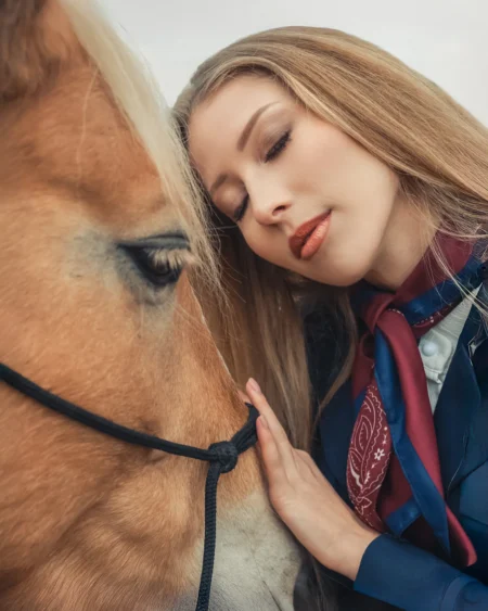 The Equestrian Code - Jessica — Portrait editorial for VOUS Magazine