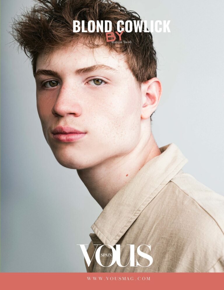 blond cowlick — VOUS Magazine · The February Teen Edition · Vol.4 · 2026