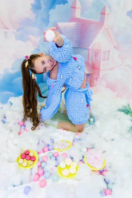 Blue Mint Sweet — Teen editorial by Polina Polsky for VOUS Magazine