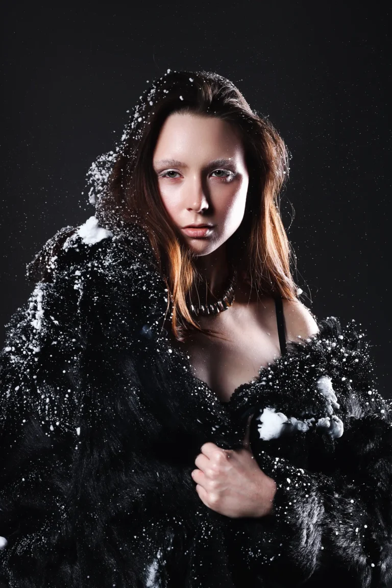 Frozen — Fashion editorial by Anna Tatarinova for VOUS Magazine