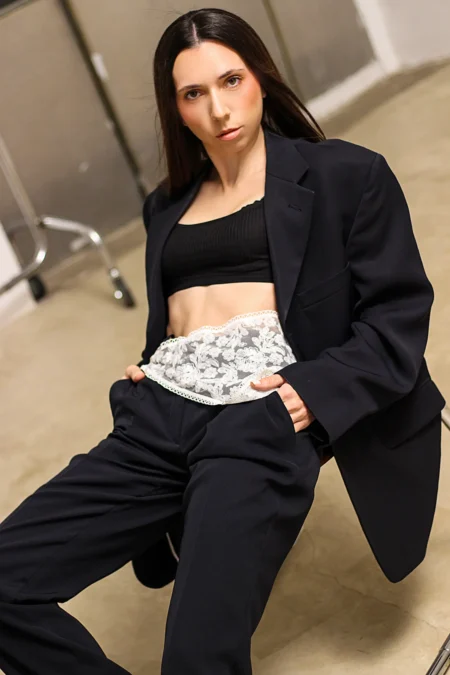 Kristina — Portrait editorial by Полина Перкова for VOUS Magazine