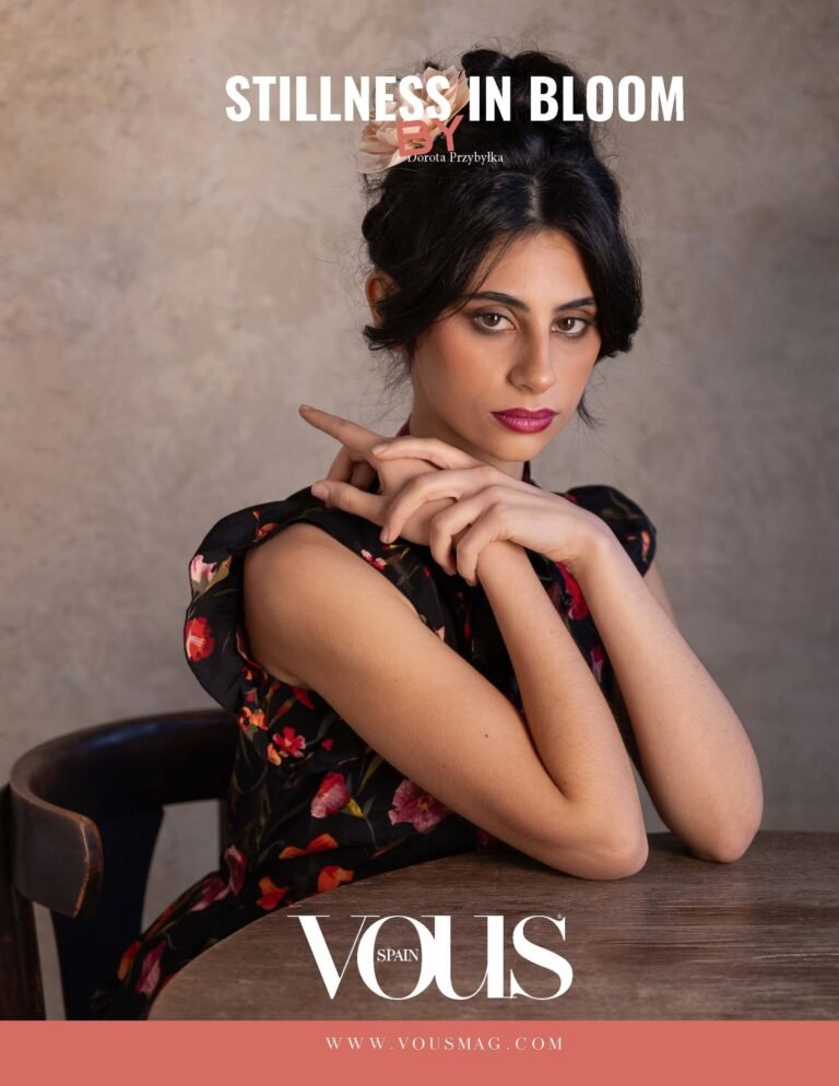 Stillness in Bloom — VOUS Magazine · The January Portrait Edition · Vol.2 · 2026