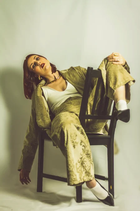 Vertical Tension — Portrait editorial by Rodolphe Hecky for VOUS Magazine
