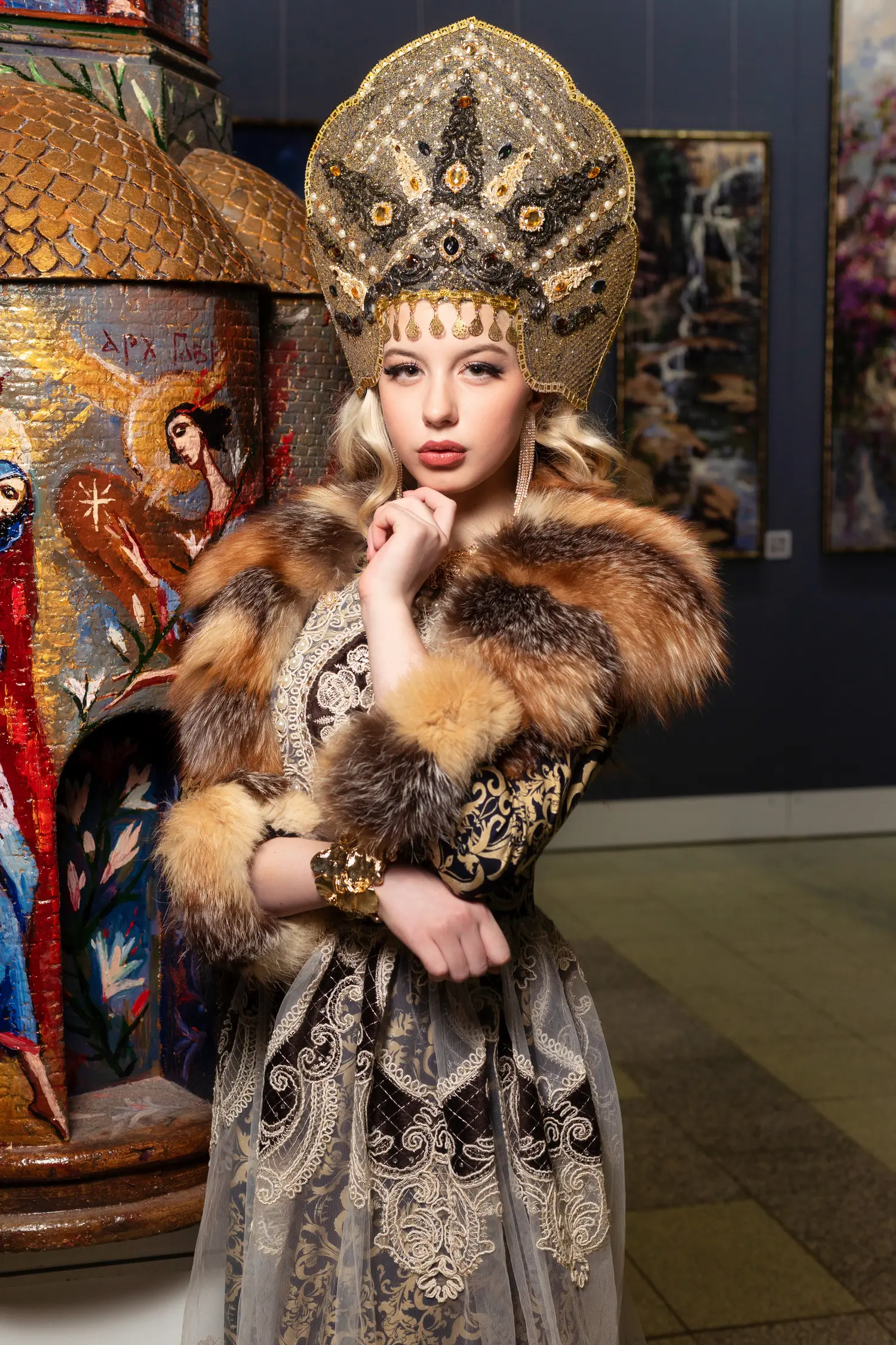 Russian code — Fashion editorial by Lesia Ivanova for VOUS Magazine