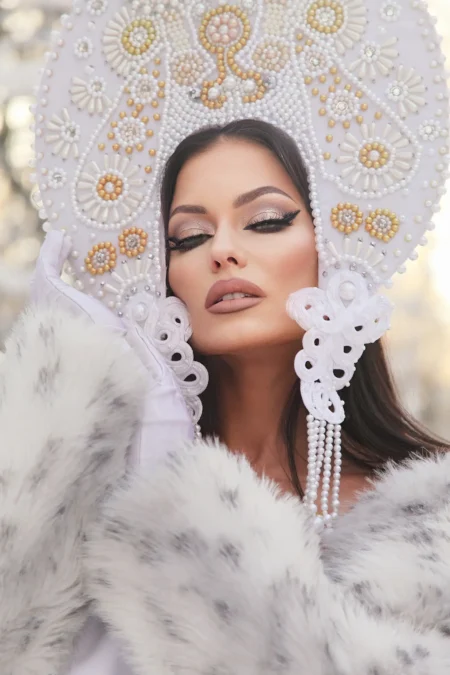 The Snow Queen — Teen editorial by Maria Timofeeva for VOUS Magazine