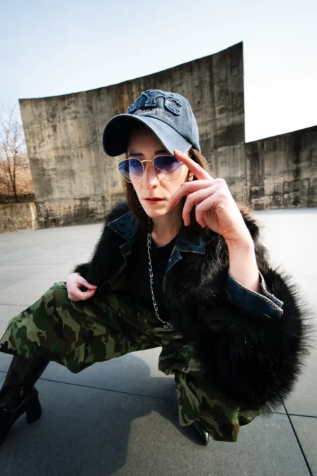Rose in Concrete — Fashion editorial for VOUS Magazine