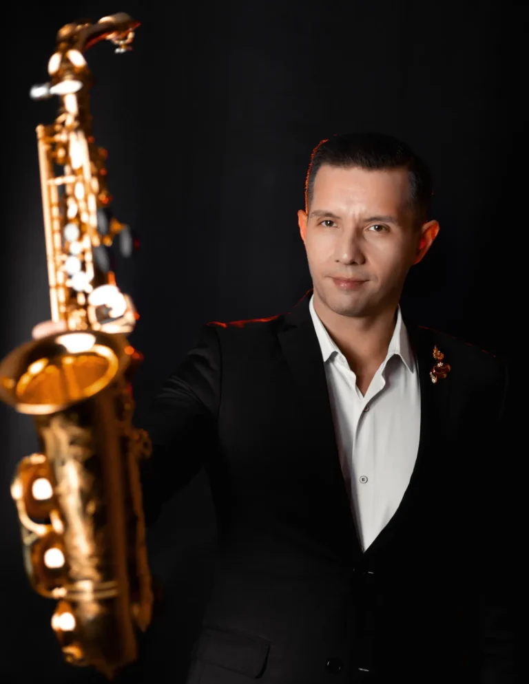 The saxophone symphony. — VOUS Magazine · The April Men Edition · Vol.2 · 2026