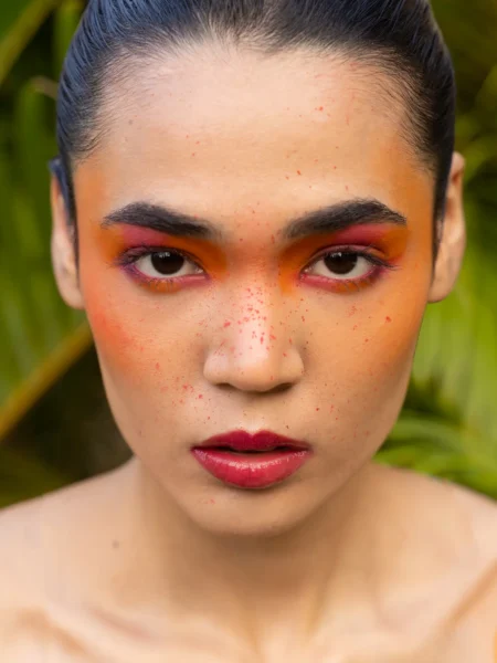 Where color blooms and fashion breathes — Beauty editorial by Debasish Parida for VOUS Magazine