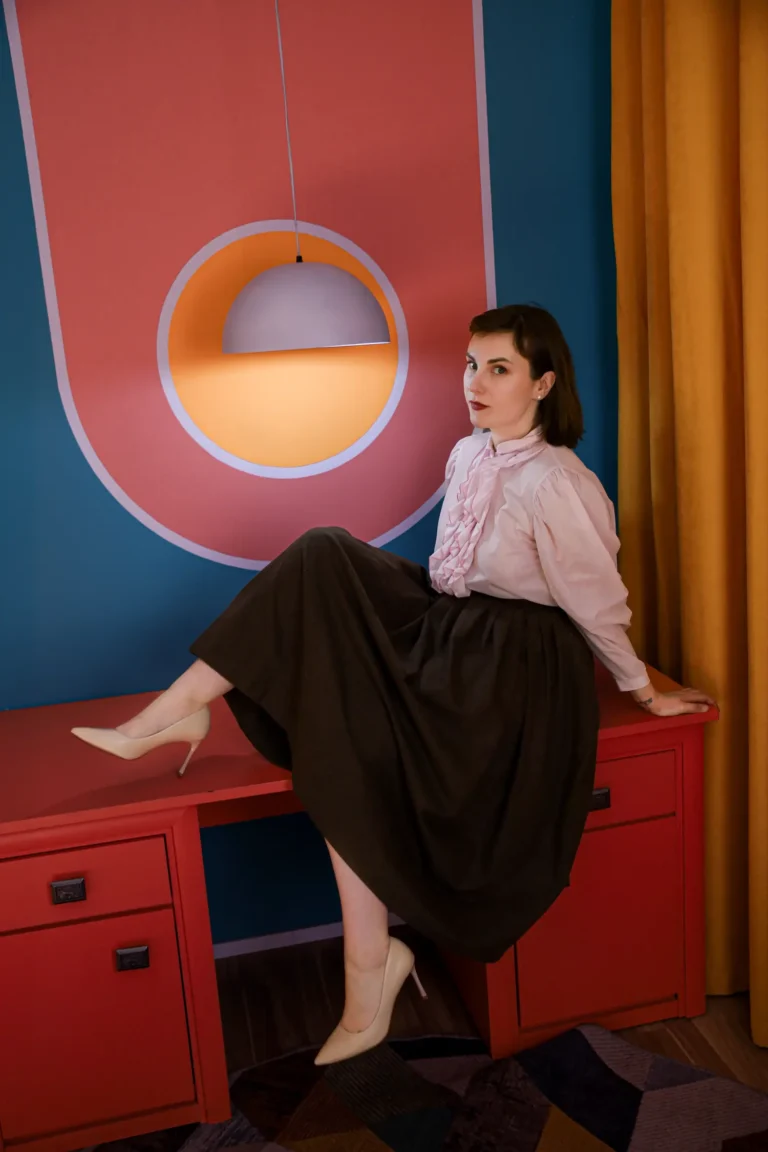 Anastasia — Portrait editorial by Olga Ezhenevskaya for VOUS Magazine