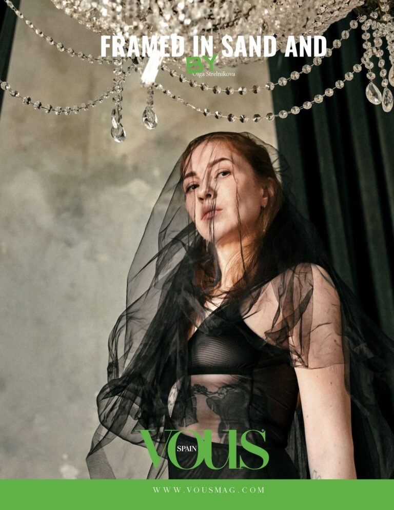 Framed in Sand and Crystal — VOUS Magazine · The May Fashion Edition · Vol.4 · 2026