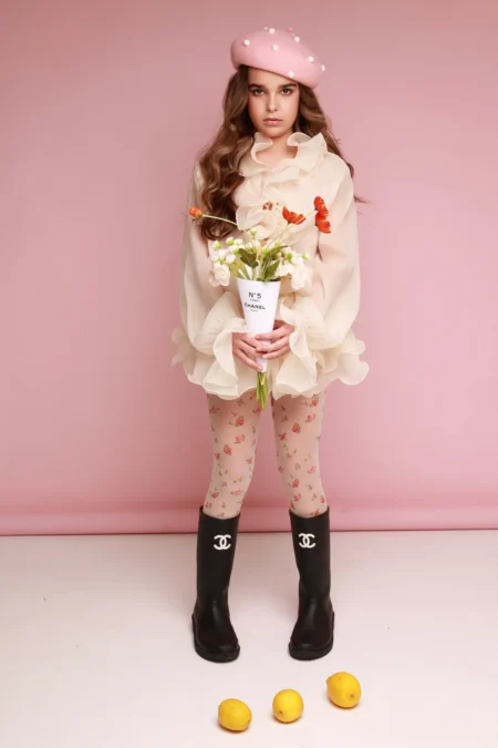 Spring girl — Teen editorial by Lyubov Sazhina for VOUS Magazine
