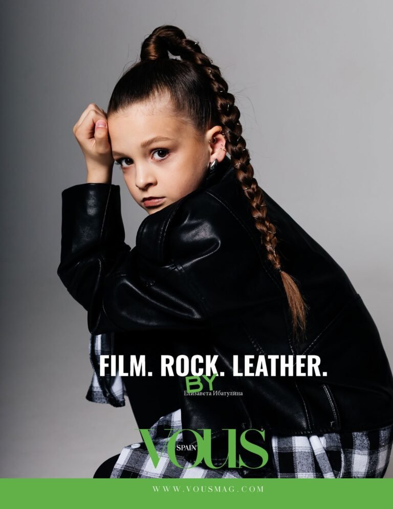 Film. Rock. Leather. — VOUS Magazine · The June Teen Edition · Vol.1 · 2026