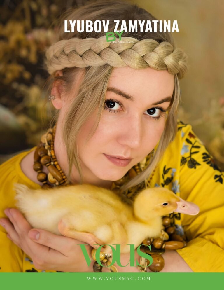 Lyubov Zamyatina — VOUS Magazine · The June Portrait Edition · Vol.1 · 2026