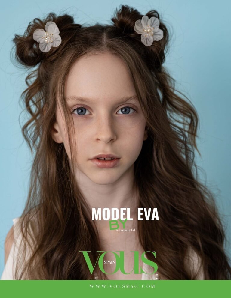 MODEL EVA — VOUS Magazine · The July Teen Edition · Vol.2 · 2026