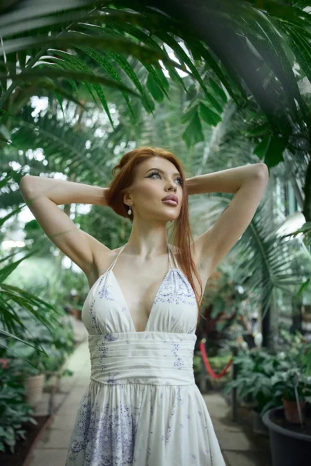 Greenhouse — Fashion editorial by Leonid Svetlov for VOUS Magazine