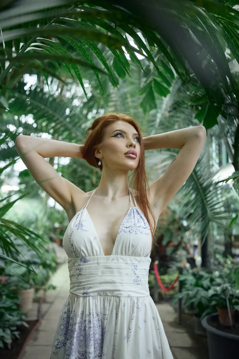 Greenhouse — Fashion editorial by Leonid Svetlov for VOUS Magazine