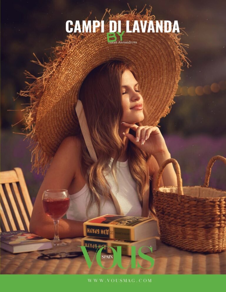 Лавандовые поля — VOUS Magazine · The August Fashion Edition · Vol.13 · 2026