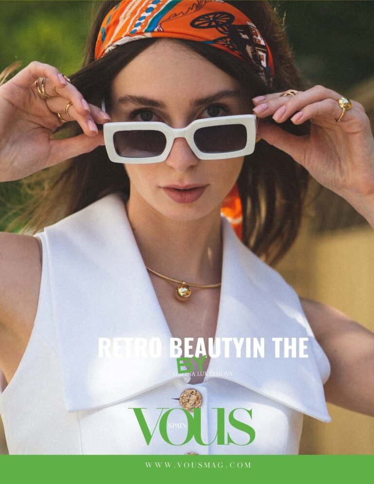 Retro beautyin the city — VOUS Magazine · The July Street Edition · Vol.1 · 2026