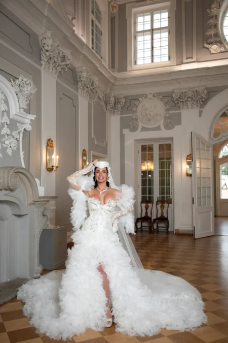 The Queen Who Wore Her Own Fairy Tale — Wedding editorial by Sven Roosna for VOUS Magazine