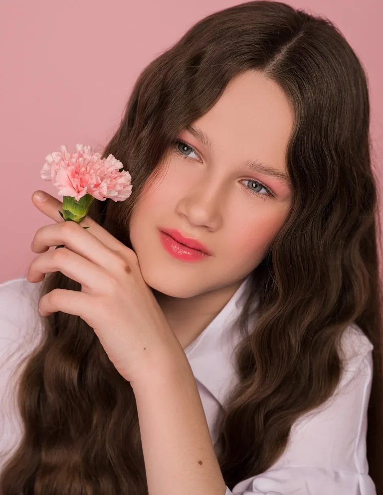 Flowers — photographed by Korchagina Svetlana for VOUS Magazine, September 2026 Teen edition