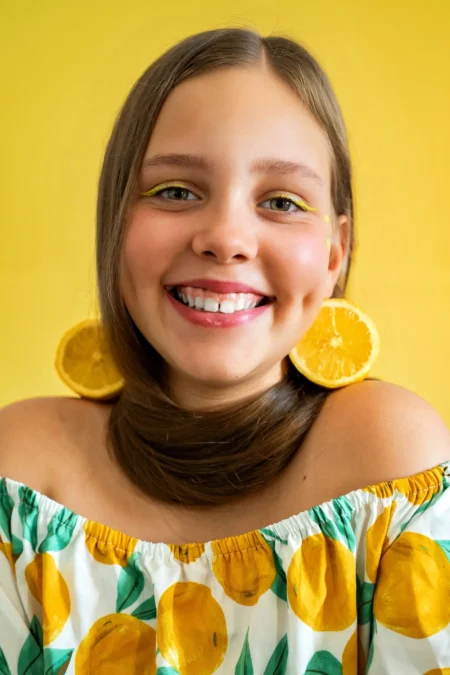 Lemon mood — Teen editorial by Elena Strelchenko for VOUS Magazine