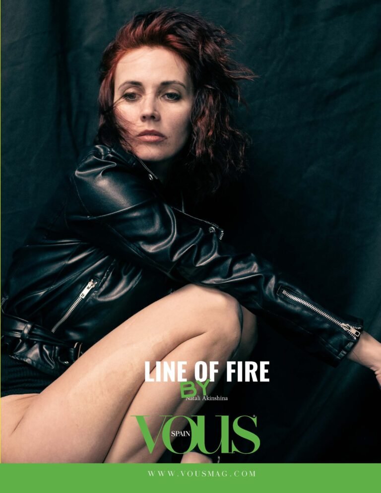 Линия огня — VOUS Magazine · The August Fashion Edition · Vol.3 · 2026