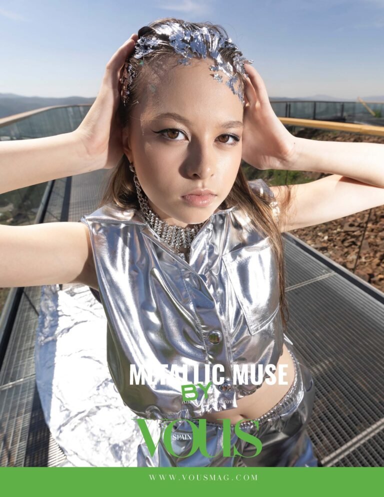 Metallic Muse — VOUS Magazine · The August Teen Edition · Vol.1 · 2026