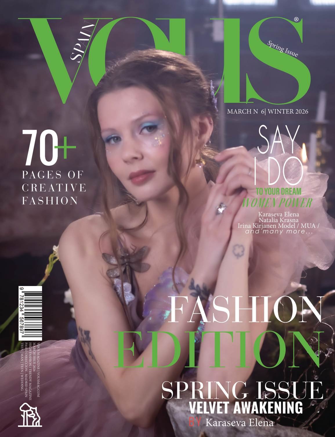 VOUS Magazine · The March Fashion Edition · Vol.6 · 2026