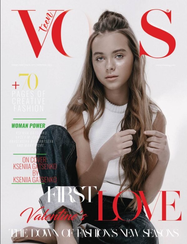 VOUS Magazine · The February Teen Edition · Vol.7 · 2023 cover
