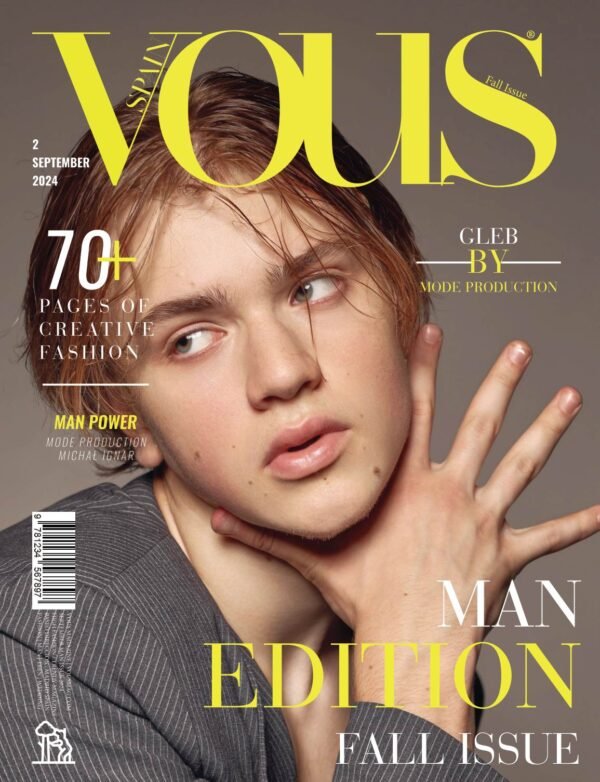 Gleb — VOUS Magazine · The September Men Edition · Vol.2 · 2024