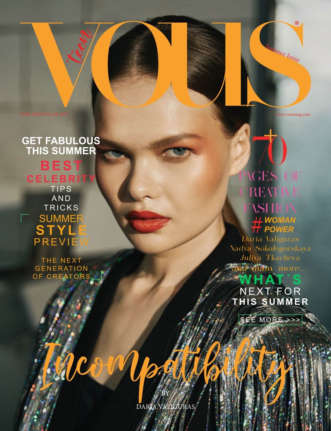 VOUS Magazine · The June Teen Edition · Vol.6 · 2021