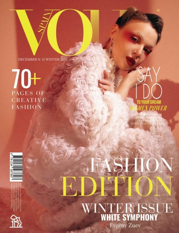 VOUS Magazine · The December Fashion Edition · Vol.3 · 2025 cover