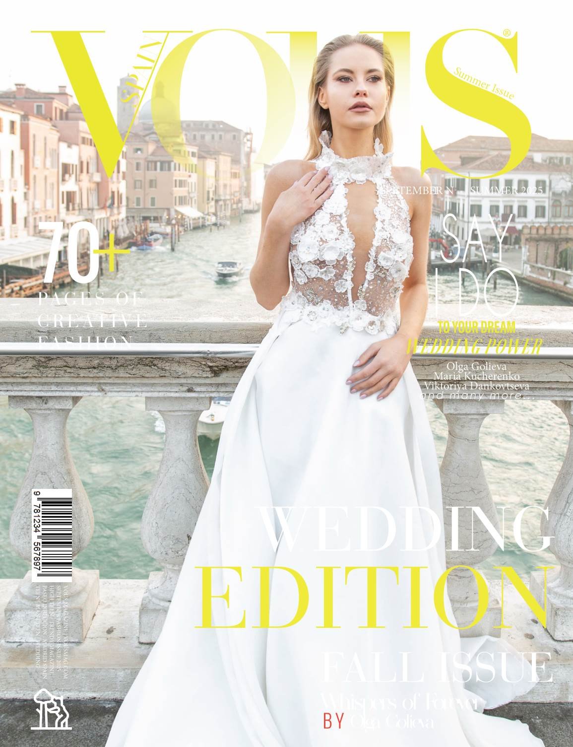 VOUS Magazine — The September Wedding Edition Vol. 1 2025 cover