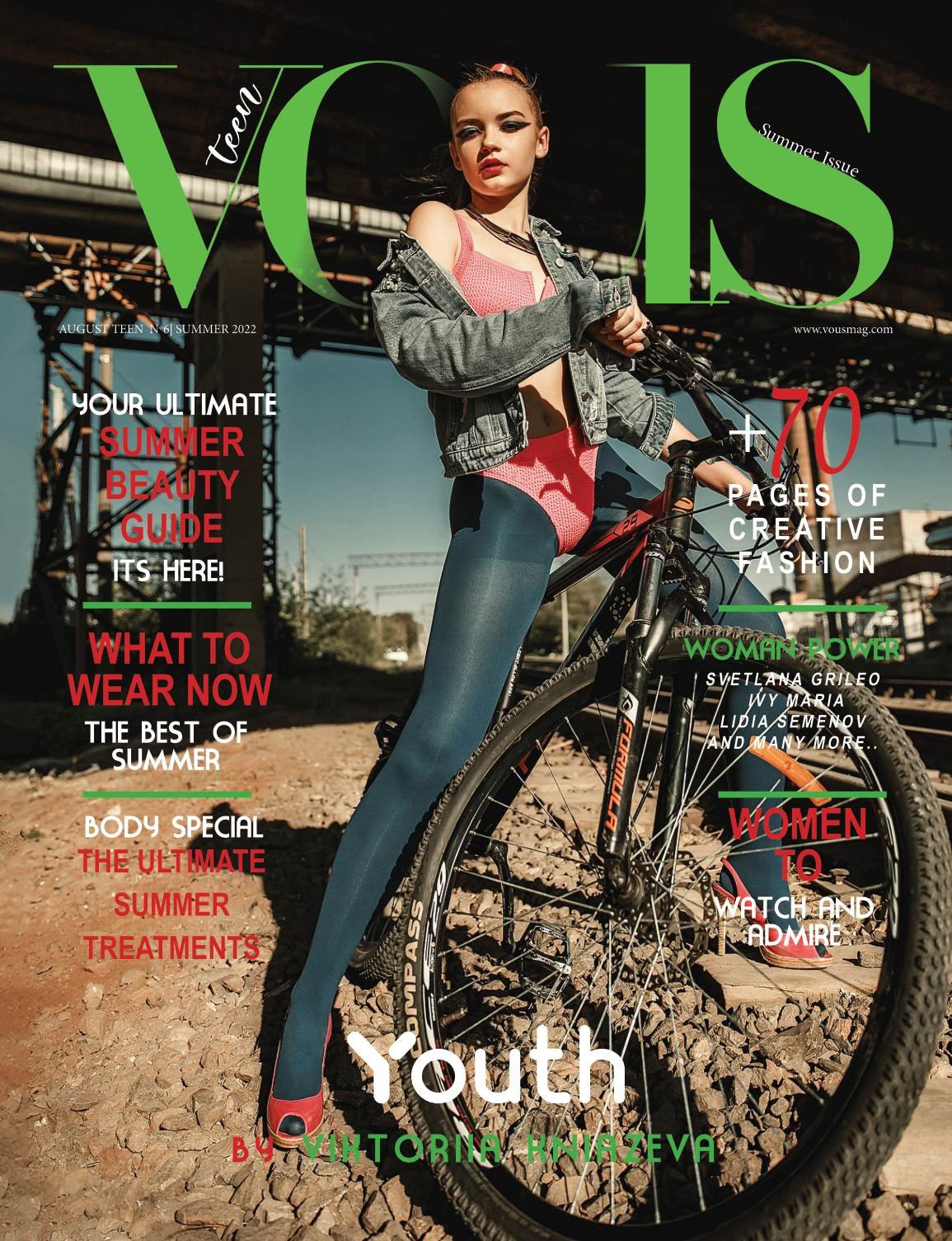 VOUS Magazine · The August Teen Edition · Vol.6 · 2022