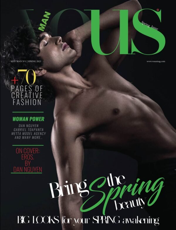 VOUS Magazine · The May Man Edition · Vol.1 · 2023 cover
