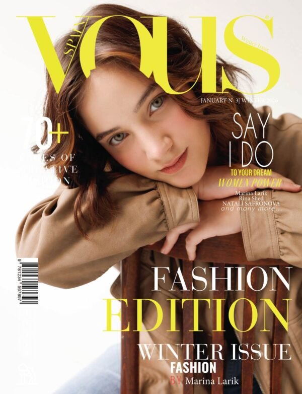 VOUS Magazine · The January Teen Edition · Vol.3 · 2026 cover