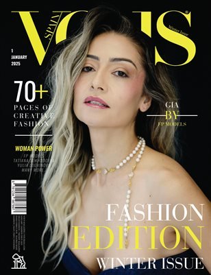 VOUS Magazine · The January Fashion & Beauty Edition · Vol.1 · 2025