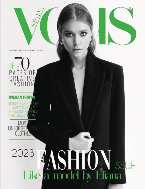 VOUS Magazine · The January Fashion & Beauty Edition · Vol.16 · 2023 cover