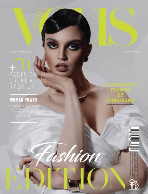 A luxurious flower — VOUS Magazine · The March Fashion & Beauty Edition · Vol.6 · 2024