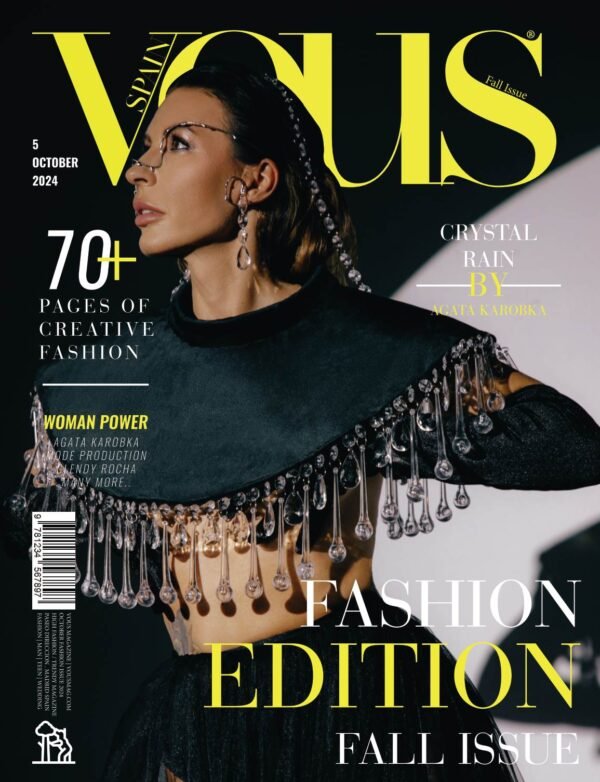 Crystal rain — VOUS Magazine · The October Fashion & Beauty Edition · Vol.5 · 2024
