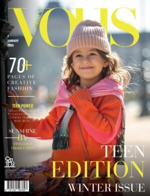 VOUS Magazine | The January Teen Edition | Vol.2 | 2025 cover