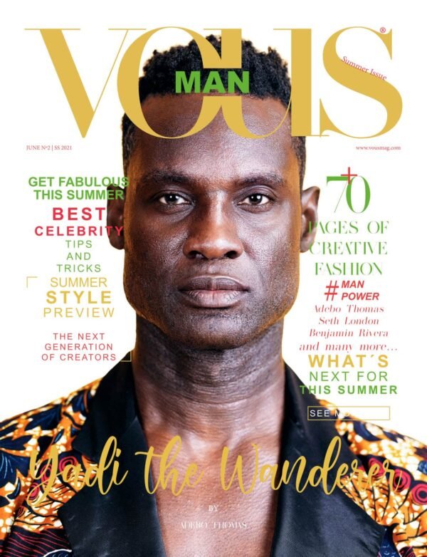 VOUS Magazine · The Man Edition · Vol.2 · June 2021 cover
