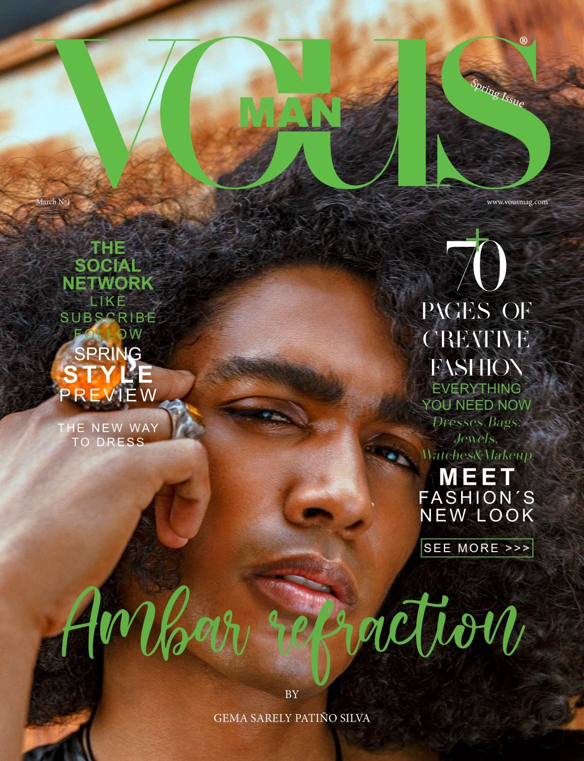 VOUS Magazine · The March Man Edition · Vol.1 · 2021