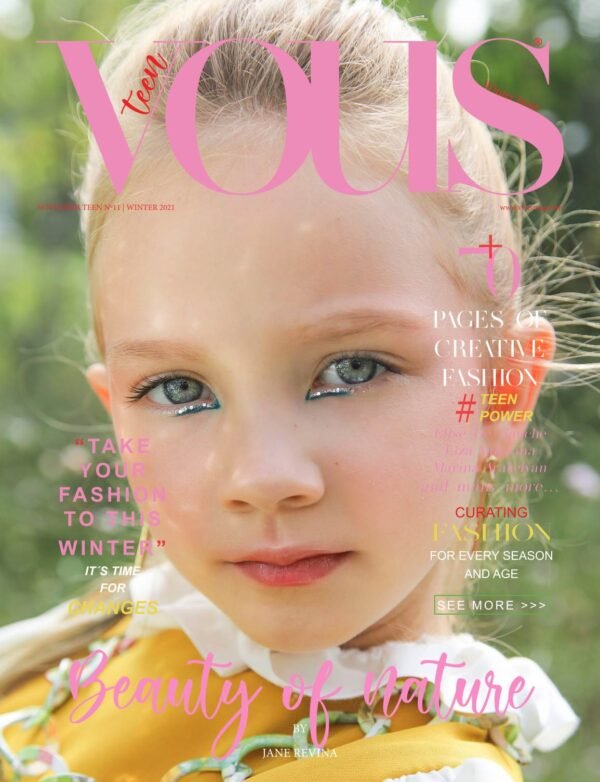 VOUS Magazine · The November Teen Edition · Vol.11 · 2021 cover